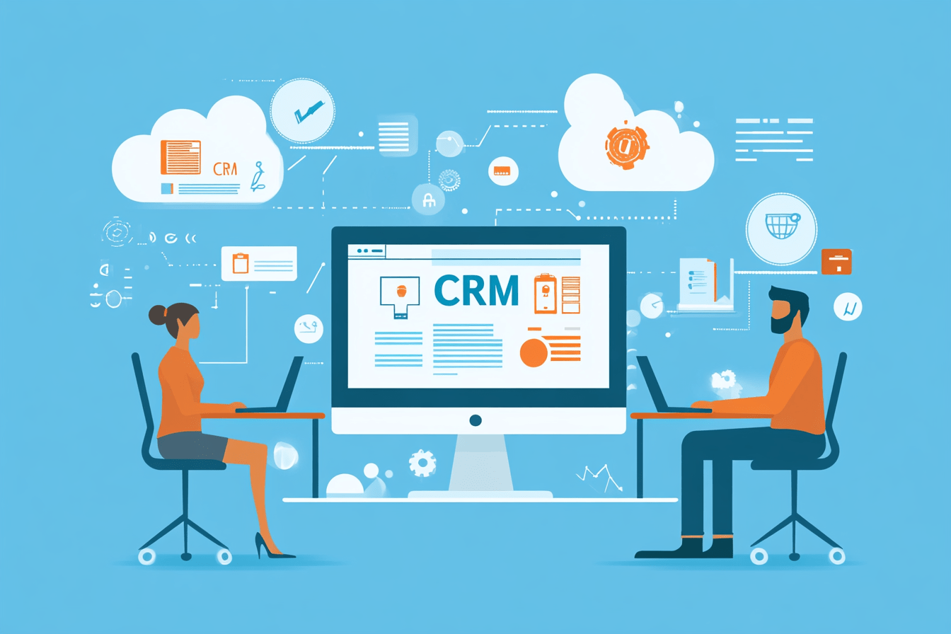 CRM integration into the corporate website