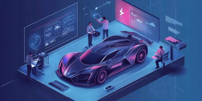 Website development for a car service