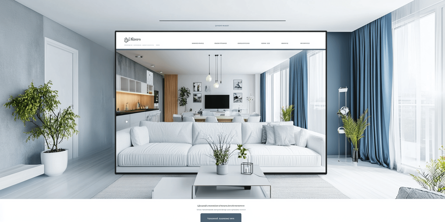 Website for a real estate agency