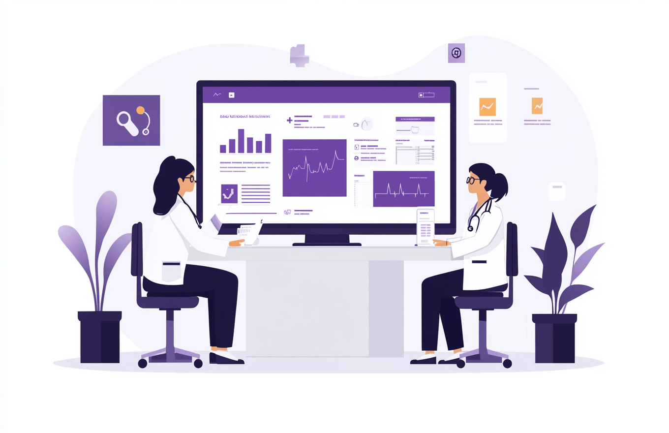 Order website development for a clinic