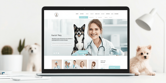 Website for a veterinary clinic