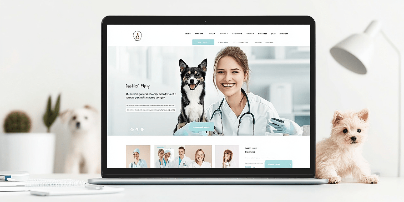 Website for a veterinary clinic Website for a veterinary clinic