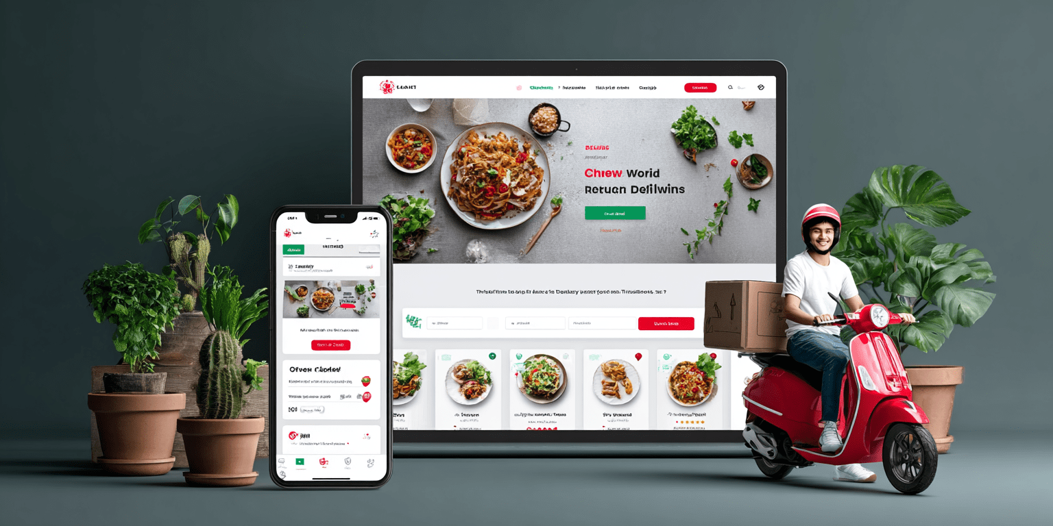 The best solution for a food delivery website