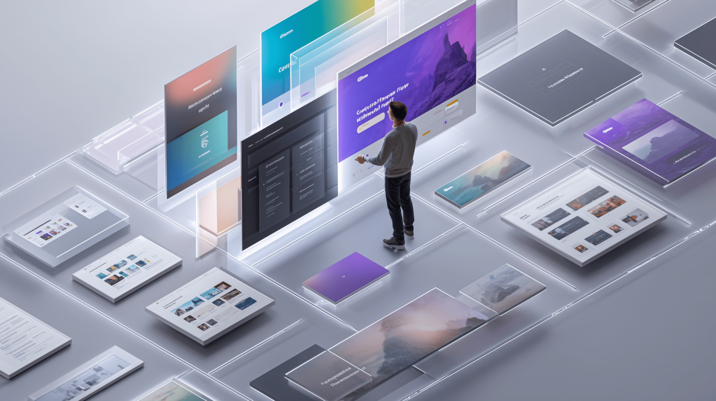 Proper design for an online store